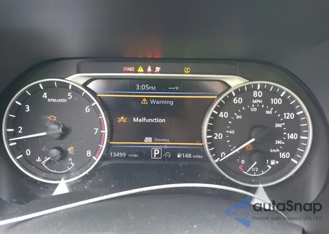 2025 Nissan Sentra Sr from USA, damaged, VIN 3N1AB8DV2SY233683